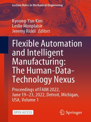 cover image of Flexible Automation and Intelligent Manufacturing